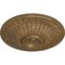 Ekena Millwork Modena Ceiling Medallion (Fits Canopies up to 5 1/4"), 23 1/2"OD x 3 1/2"P, Rubbed Bronze CM23MORZS - alternate 3